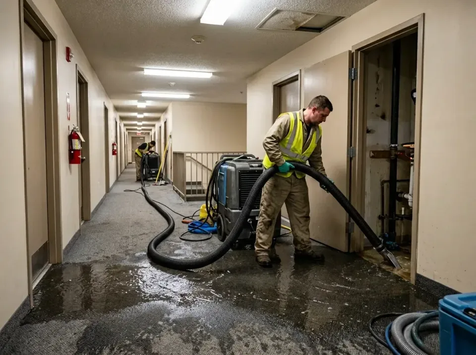 multi-unit-apartment-hallway-f-005 — frequently asked questions, Emergency Burst Pipe Water Extraction & Removal in Trevose,…